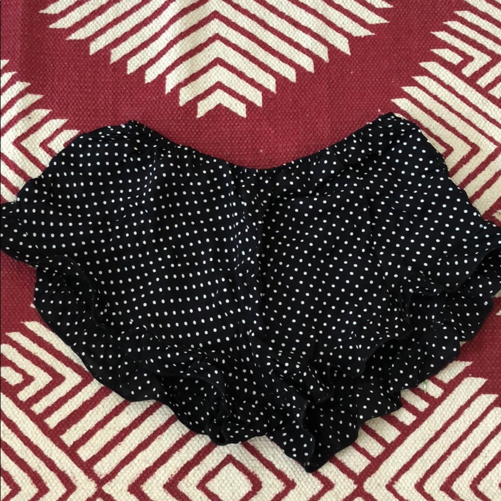 Brandy Melville Ruffle Shorts